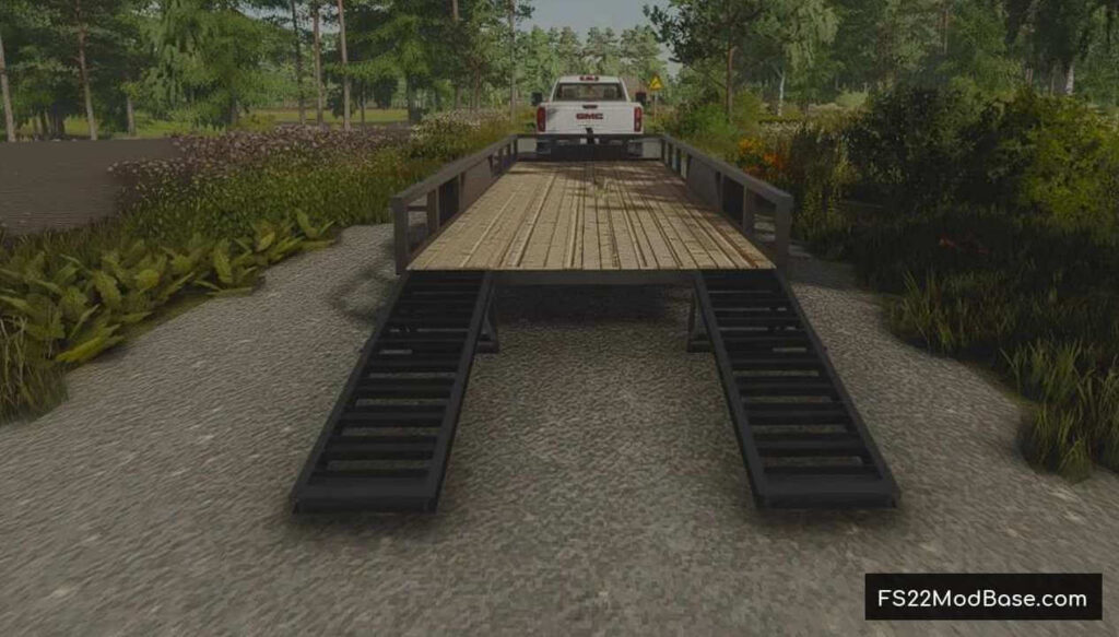 Bigtex HD Lawncare Trailer Farming Simulator 22 Mod LS22 Mod FS22 Mod