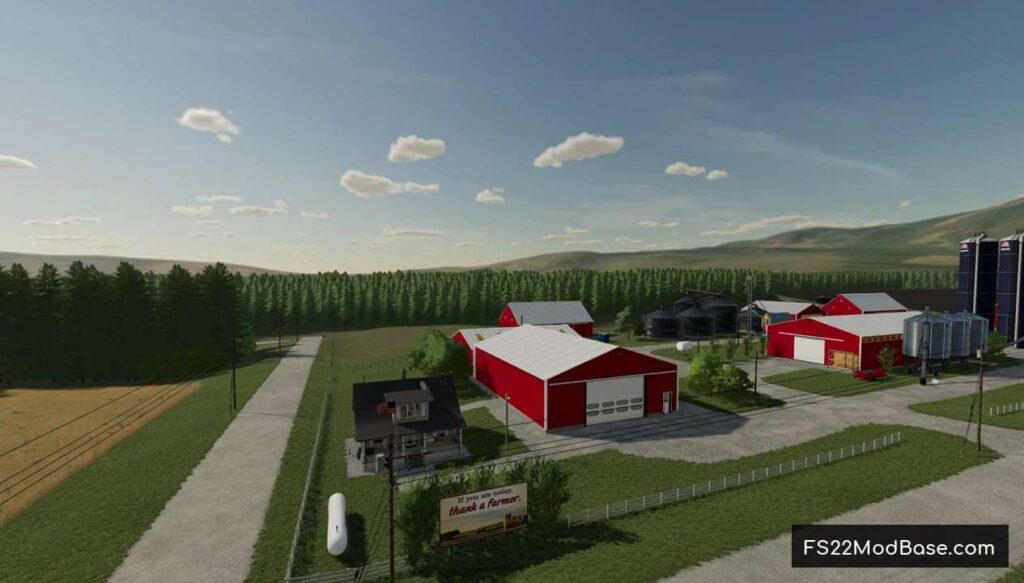 Green Valley Nebraska 4x Farming Simulator 22 Mod LS22 Mod FS22 Mod