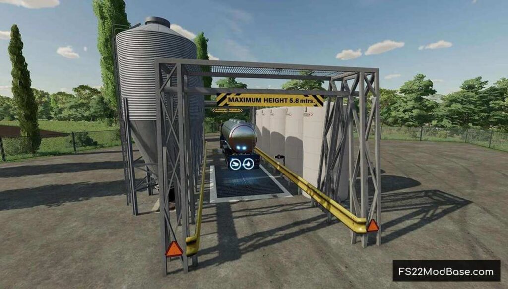 Farm Silo Multi XL Farming Simulator 22 Mod LS22 Mod FS22 Mod