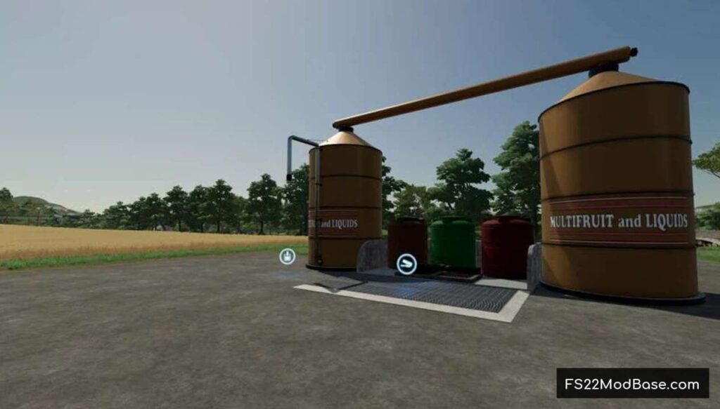 Multifruit And Liquid Silo Farming Simulator 22 Mod LS22 Mod FS22 Mod