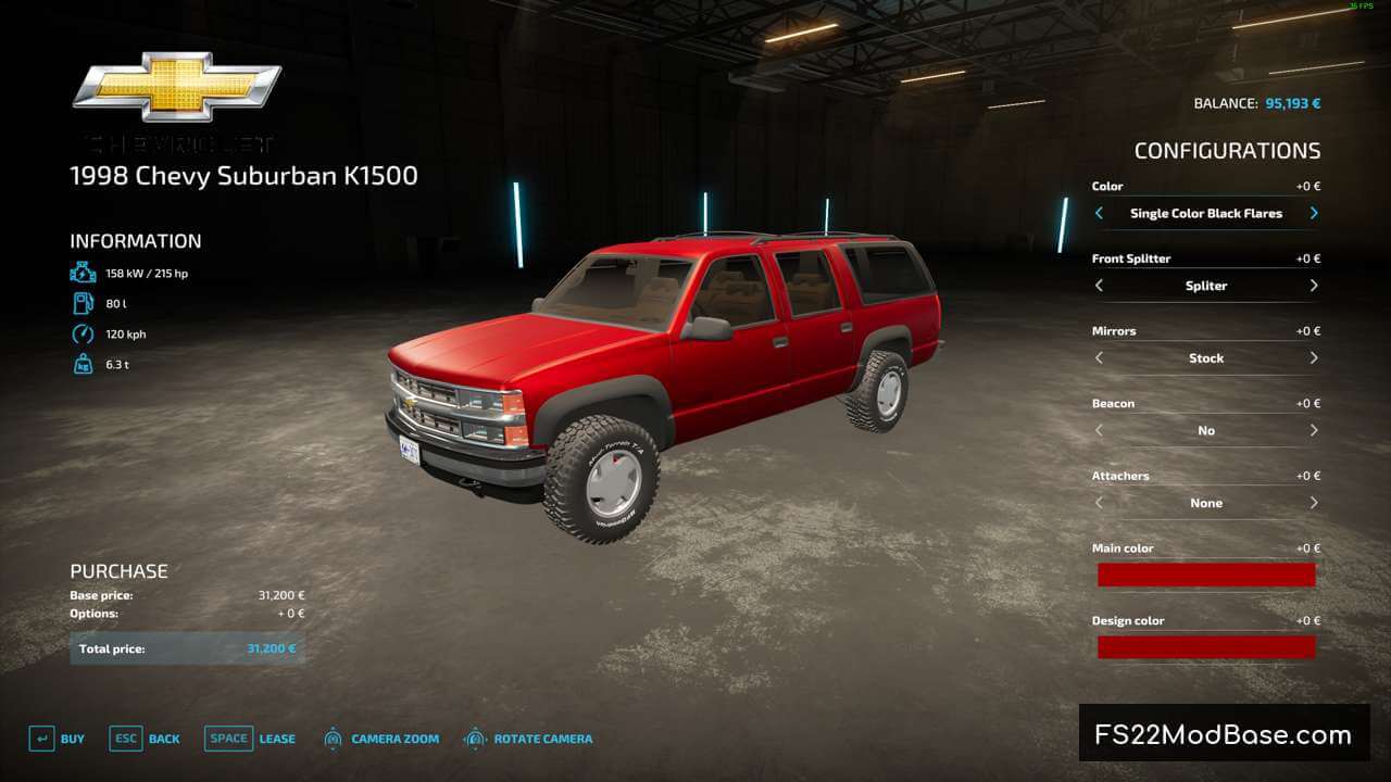 1998 Chevy Suburban K1500