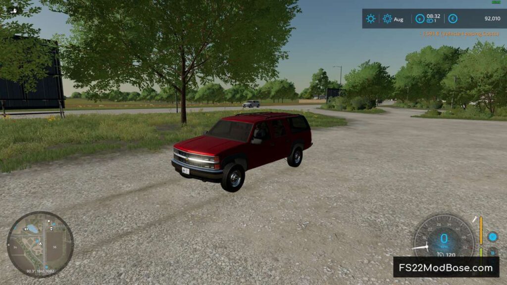 1998 Chevy Suburban K2500 Farming Simulator 22 Mod Ls22 Mod Fs22 Mod 9016