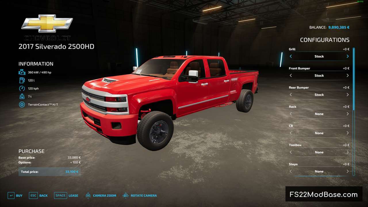 2017 Silverado 2500HD