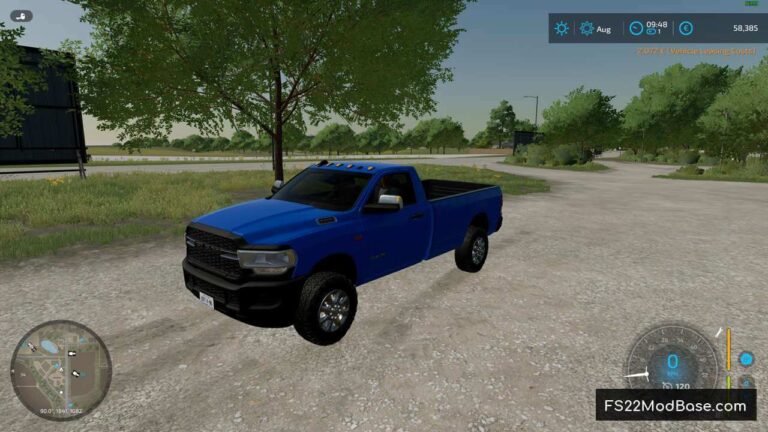 2020 Ram 3500 Single Cab - Farming Simulator 22 Mod 