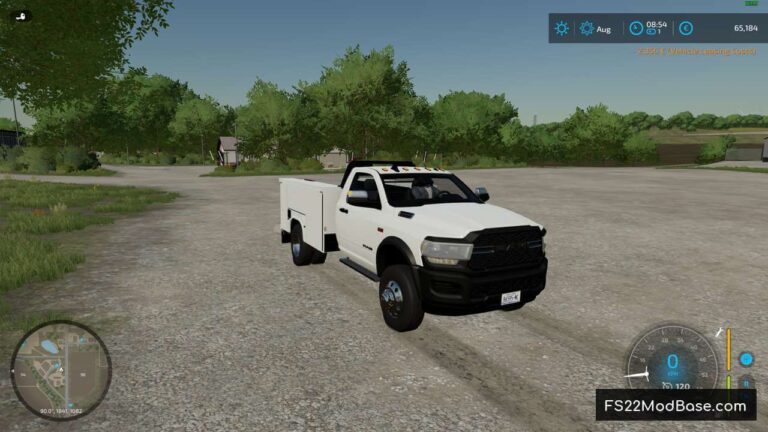 2020 Ram 5500 Service Truck Farming Simulator 22 Mod Ls22 Mod Fs22 Mod 2729