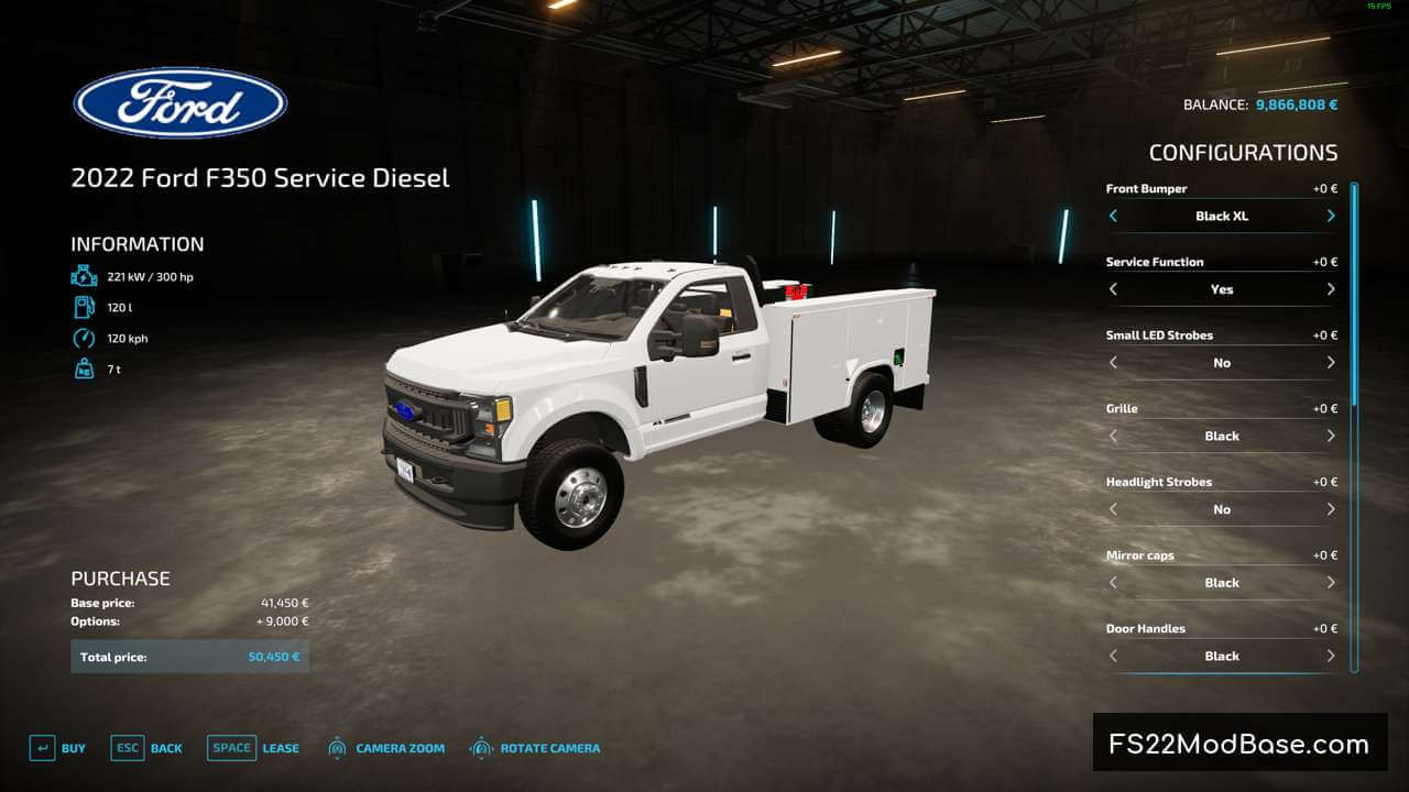 2022 Ford F350 Super Duty Single Cab Service