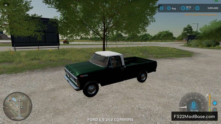 DDC22 1970 Ford F250 - Farming Simulator 22 Mod | LS22 Mod | FS22 Mod