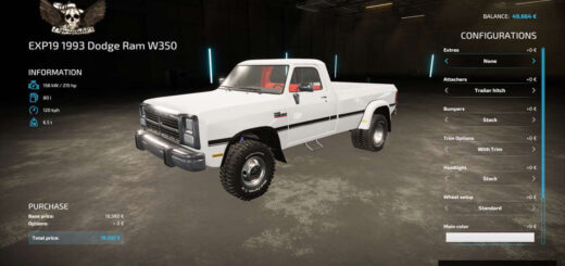 EXP19 1993 Dodge Ram W350