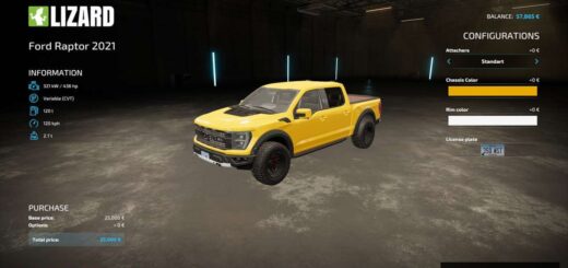 Ford Raptor 2021