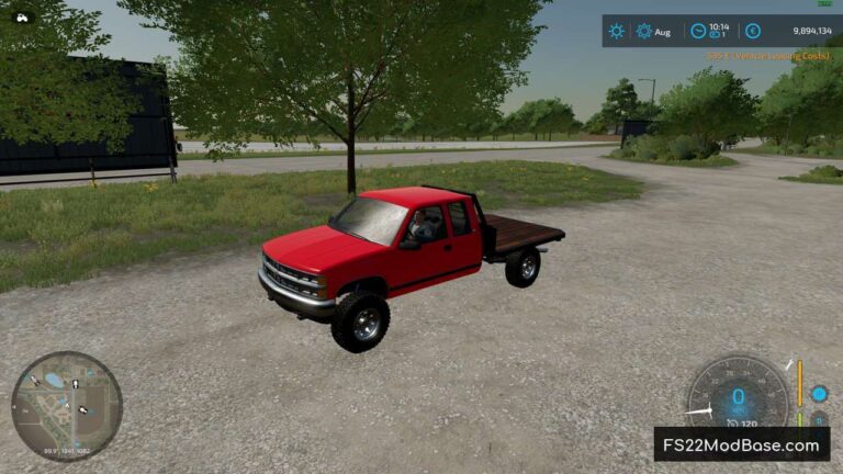 RM 95 Chevrolet K1500 Flatbed - Farming Simulator 22 Mod | LS22 Mod ...