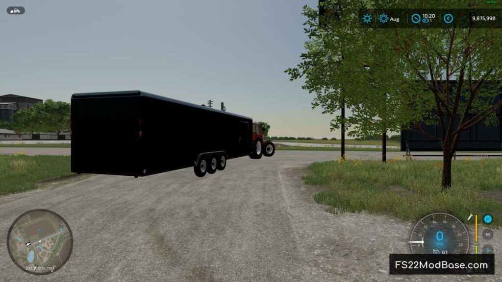 35ft Enclosed Trailer Fix Farming Simulator 22 Mod Ls22 Mod Fs22 Mod Images And Photos Finder 8985