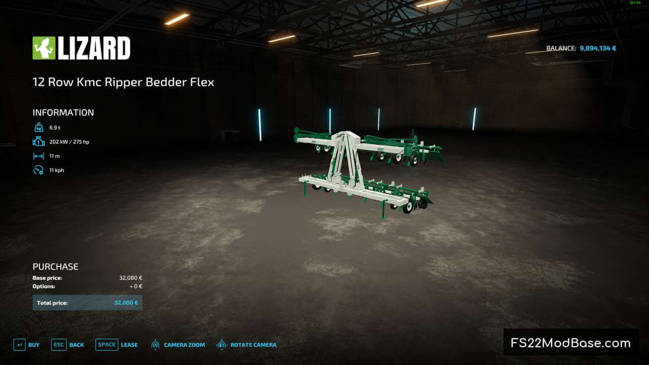 12 Row Kmc Ripper Bedder Flex Farming Simulator 22 Mod Ls22 Mod Fs22 Mod 8204