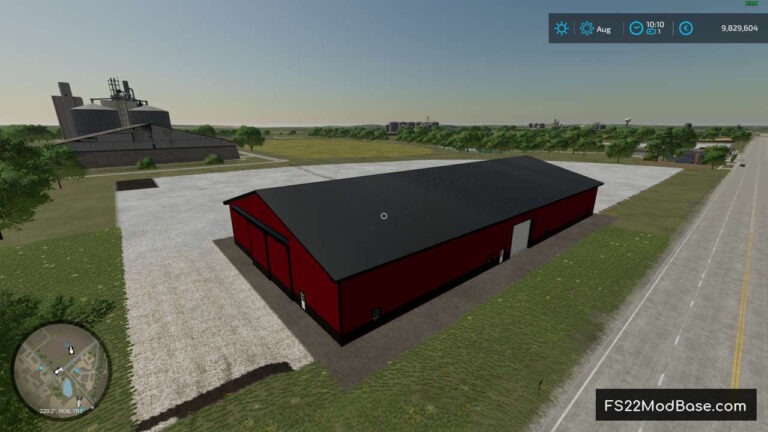 Shed 100x200 - Farming Simulator 22 Mod | LS22 Mod | FS22 Mod