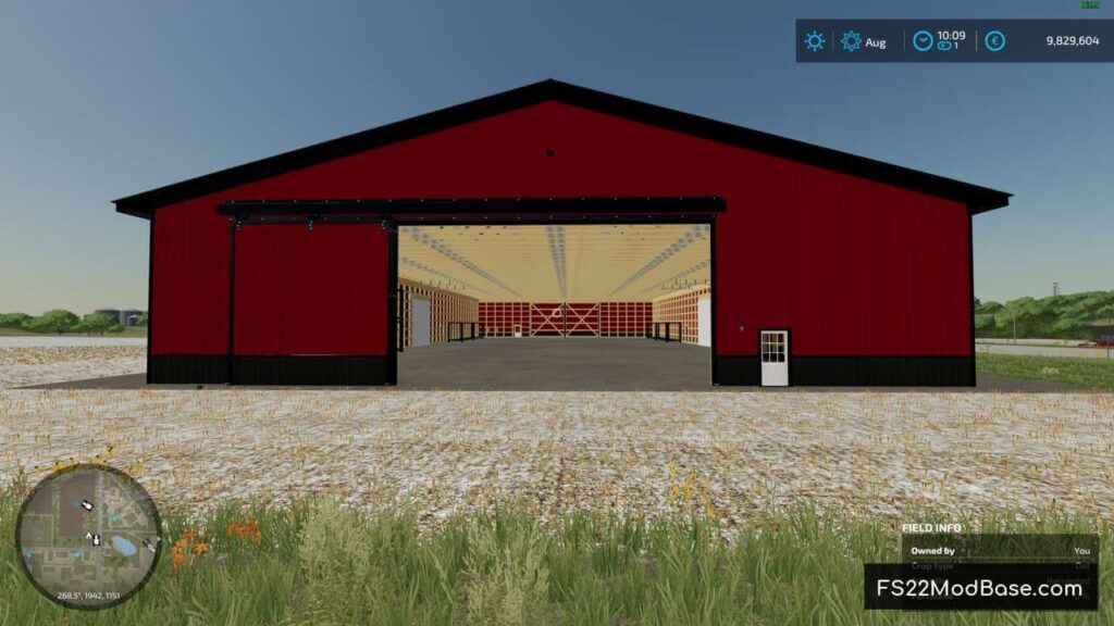 Shed 100x200 - Farming Simulator 22 Mod | LS22 Mod | FS22 Mod