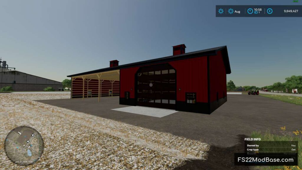 Garage 50x100 - Farming Simulator 22 Mod | LS22 Mod | FS22 Mod