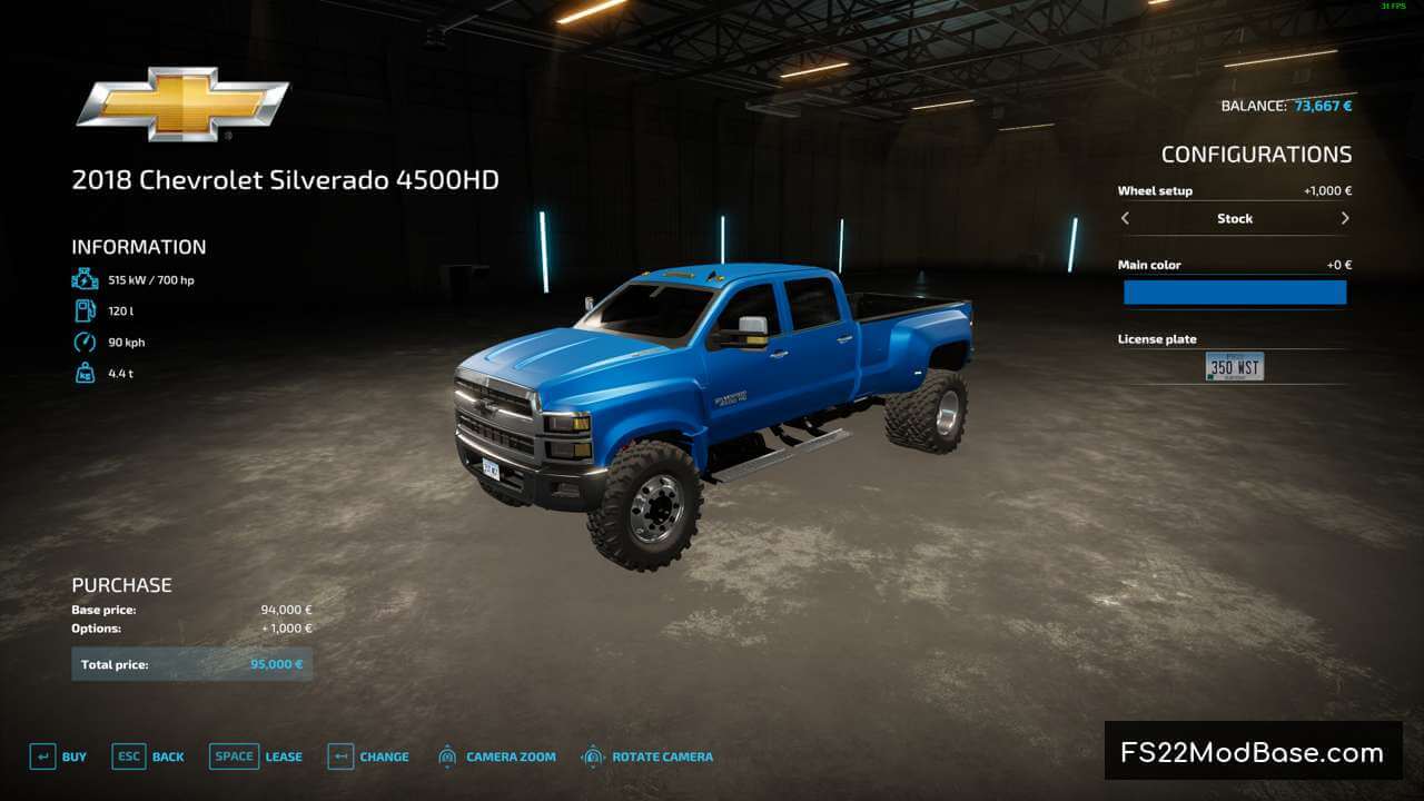 2018 Chevrolet Silverado 4500HD