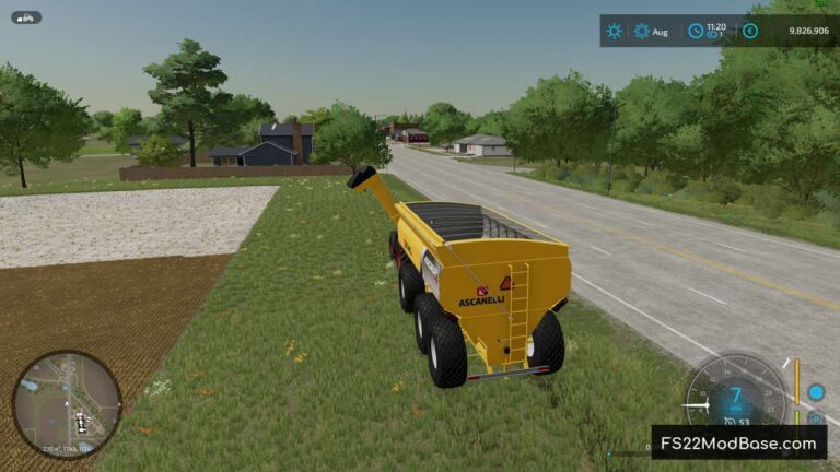 Ascanelli Magnum 30 33tn Farming Simulator 22 Mod Ls22 Mod Fs22 Mod 7682