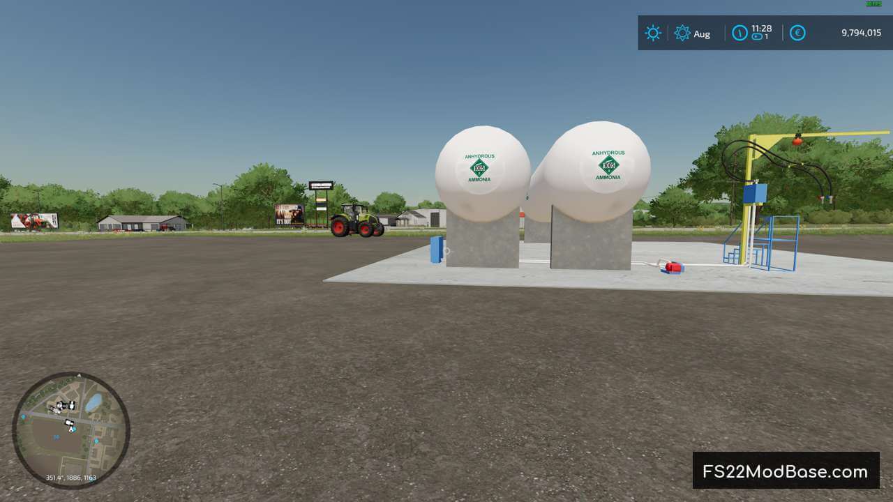 Placeable Anhydrous Station
