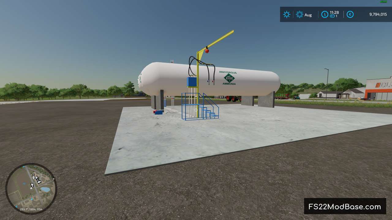 Placeable Anhydrous Station
