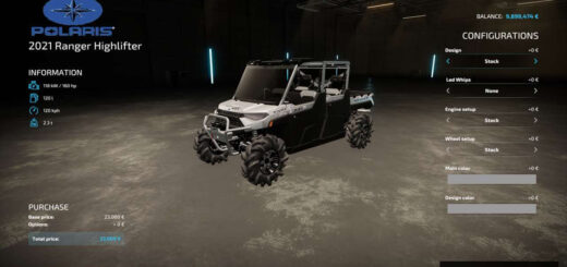 2021 Ranger Highlifter