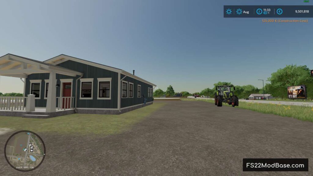 American Farmhouse - Farming Simulator 22 Mod | LS22 Mod | FS22 Mod