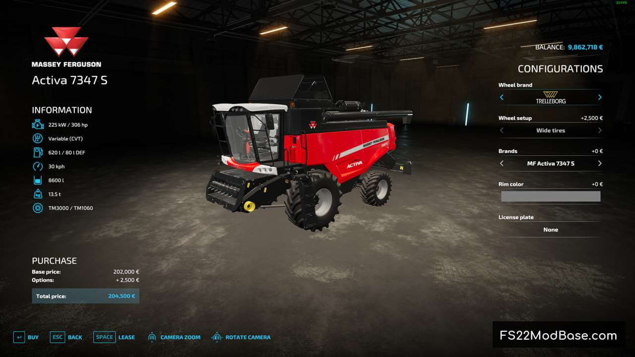 AGCO Harvester Pack