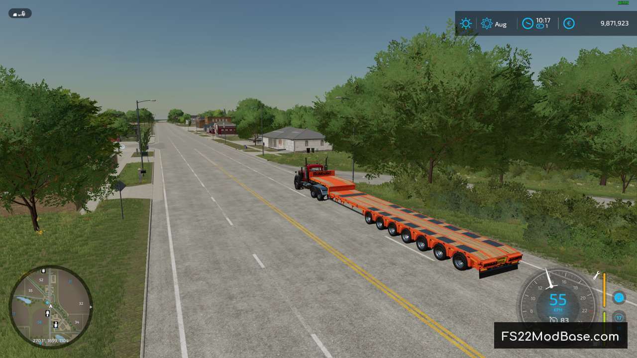 7 Axle Flat Bed