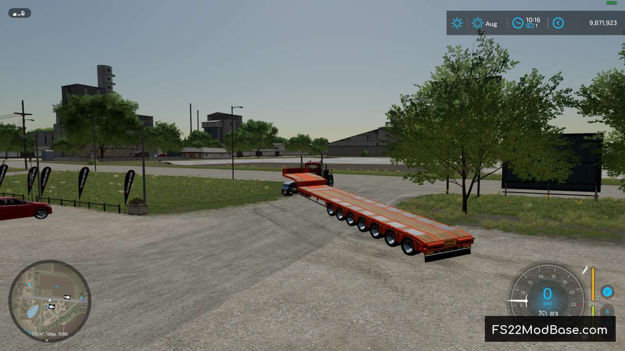 7 Axle Flat Bed