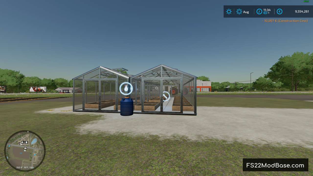 Ambidextrous Aligning Greenhouses