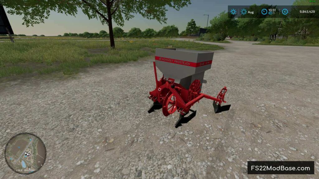 Agrozet Sa2-074 - Farming Simulator 22 Mod 