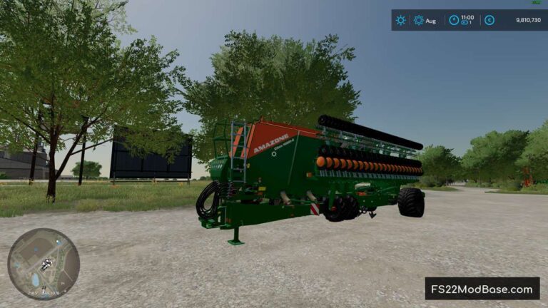 Amazone Citan 15001C Direct Seeder Roller - Farming Simulator 22 Mod ...