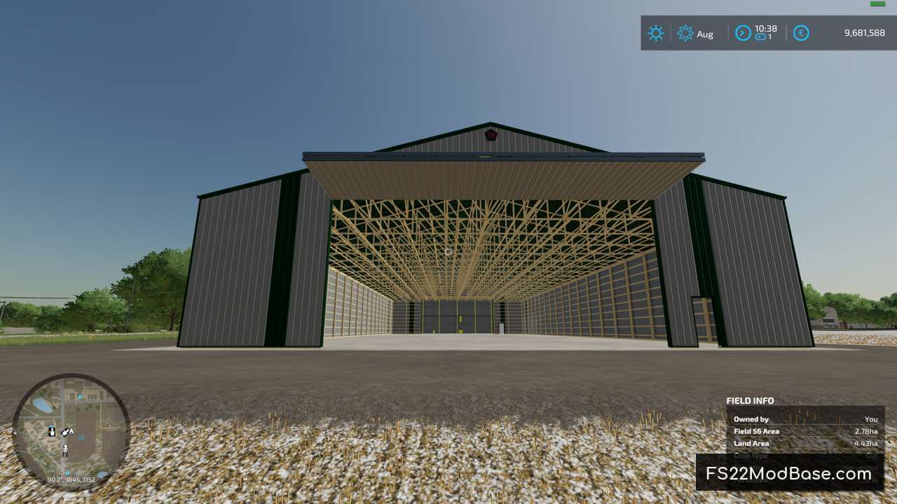 Placeable Dry Storage Shed 90x200