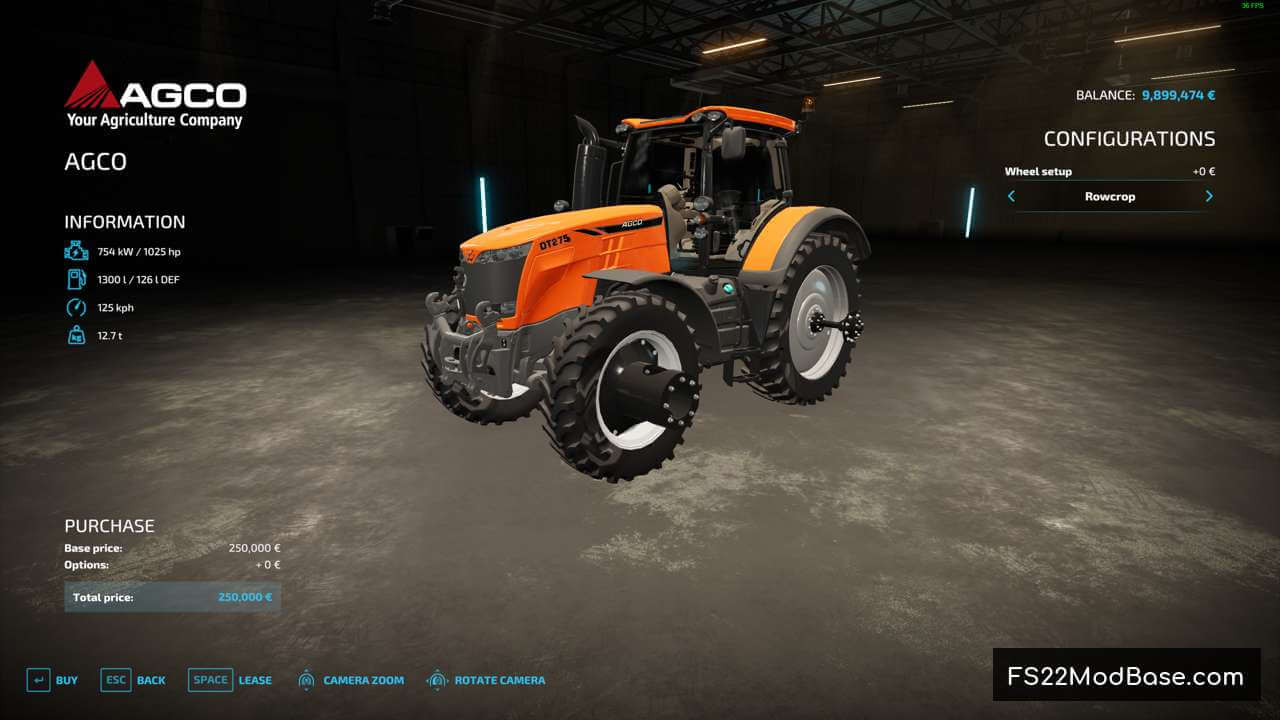 AGCO DT275B