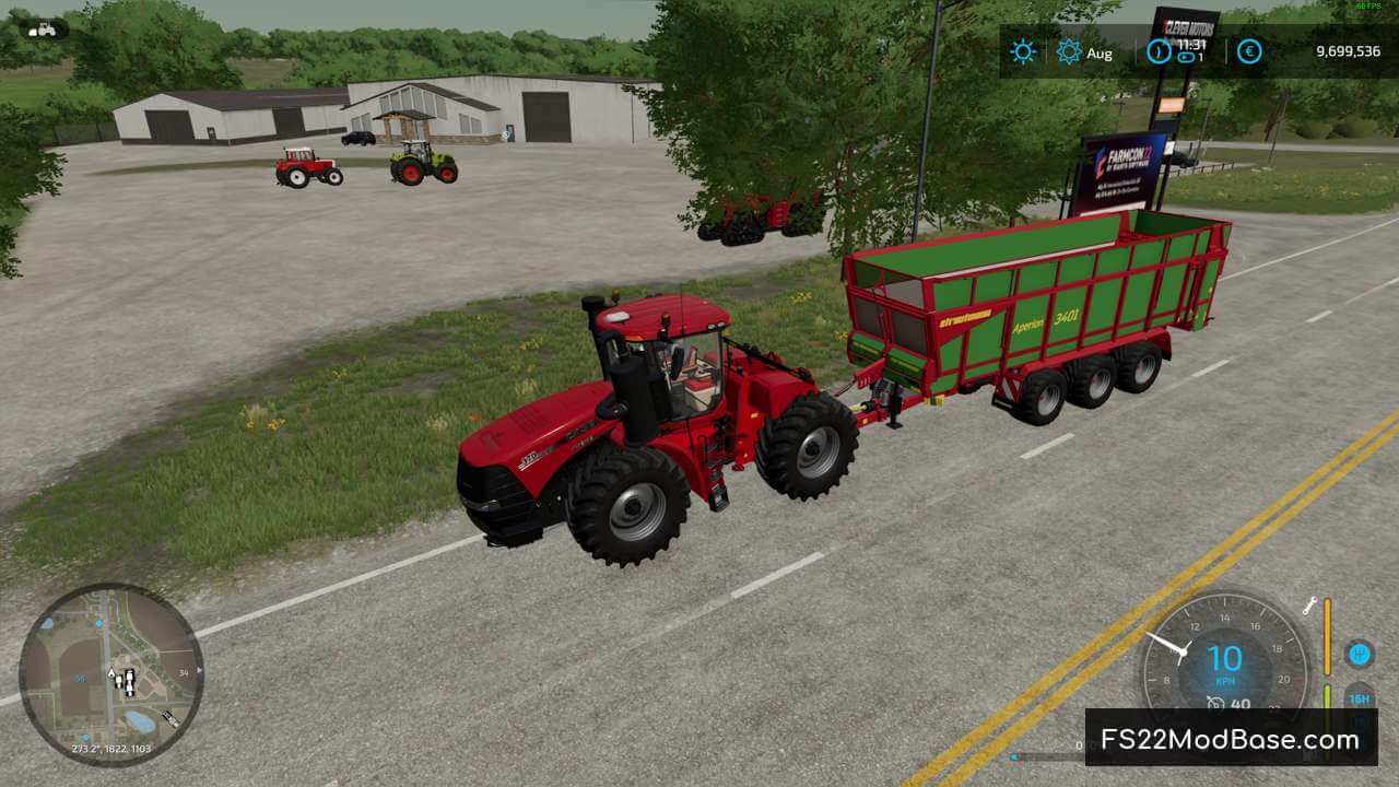 Case IH AFS Connect Steiger Series (Narrow Frame)