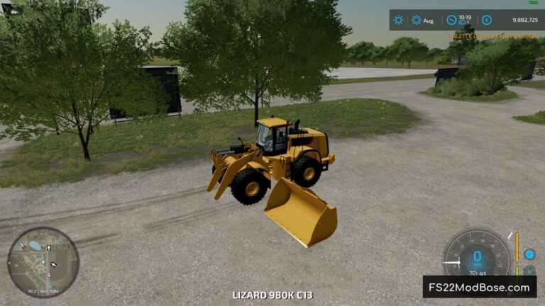 980k Wheel Loader Farming Simulator 22 Mod Ls22 Mod Fs22 Mod 0281