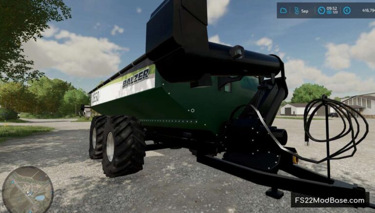 Balzer Grain Cart - Farming Simulator 22 Mod | LS22 Mod | FS22 Mod