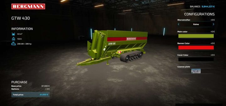 Bergmann GTW 430 Crawler