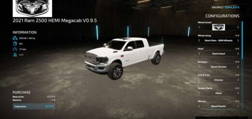 2021 Ram 2500 Megacab V0.9.5.1