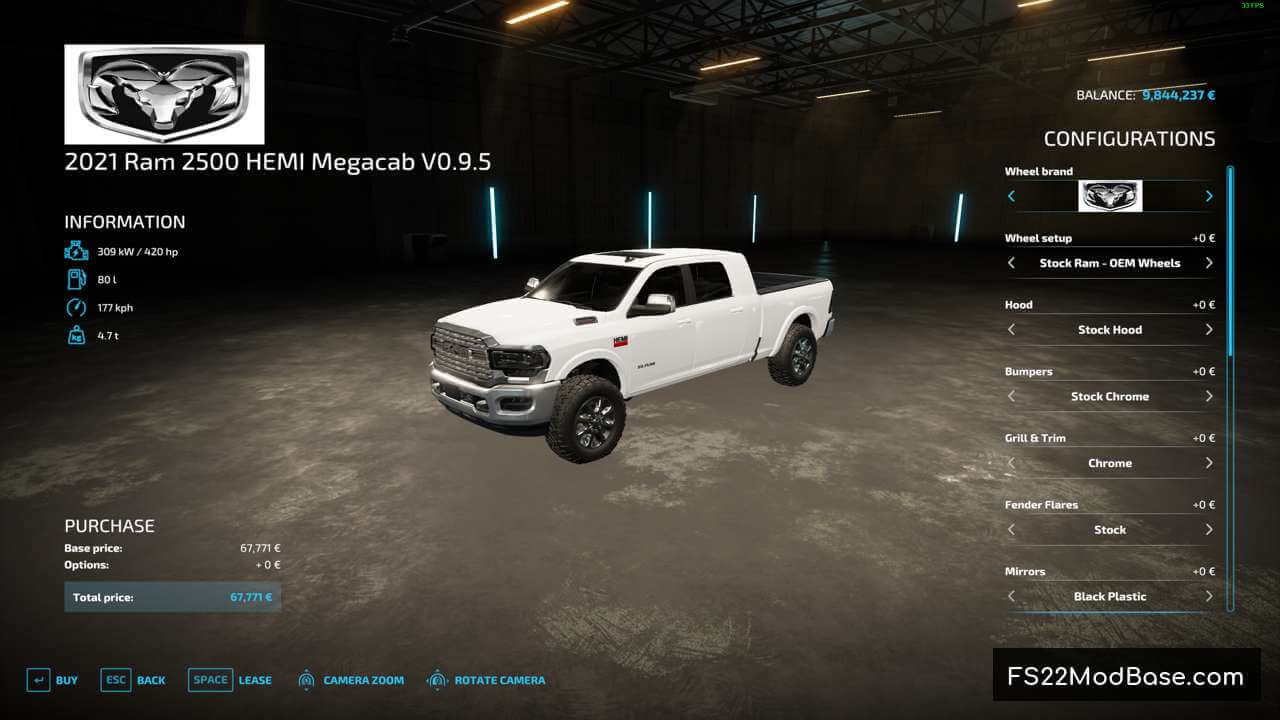 2021 Ram 2500 Megacab V0.9.5.1