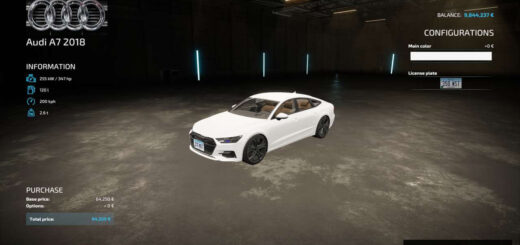 Audi A7 2018