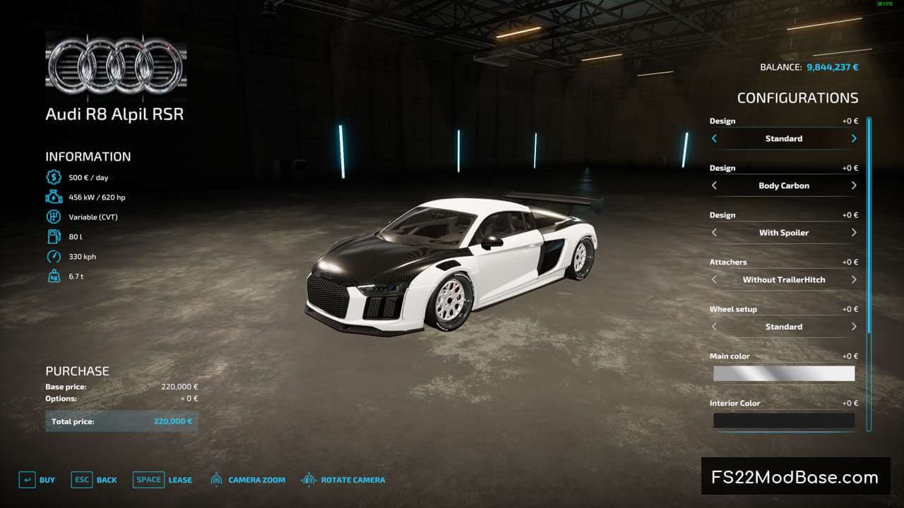 Audi R8 Alpil RSR