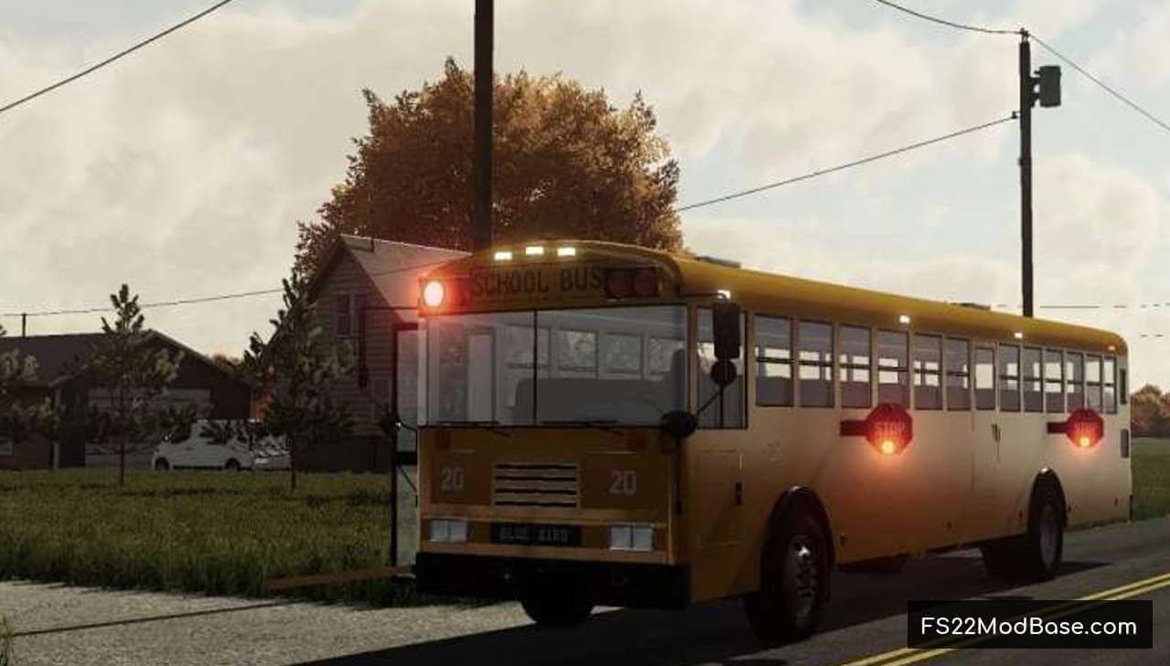 Blue Bird School Bus