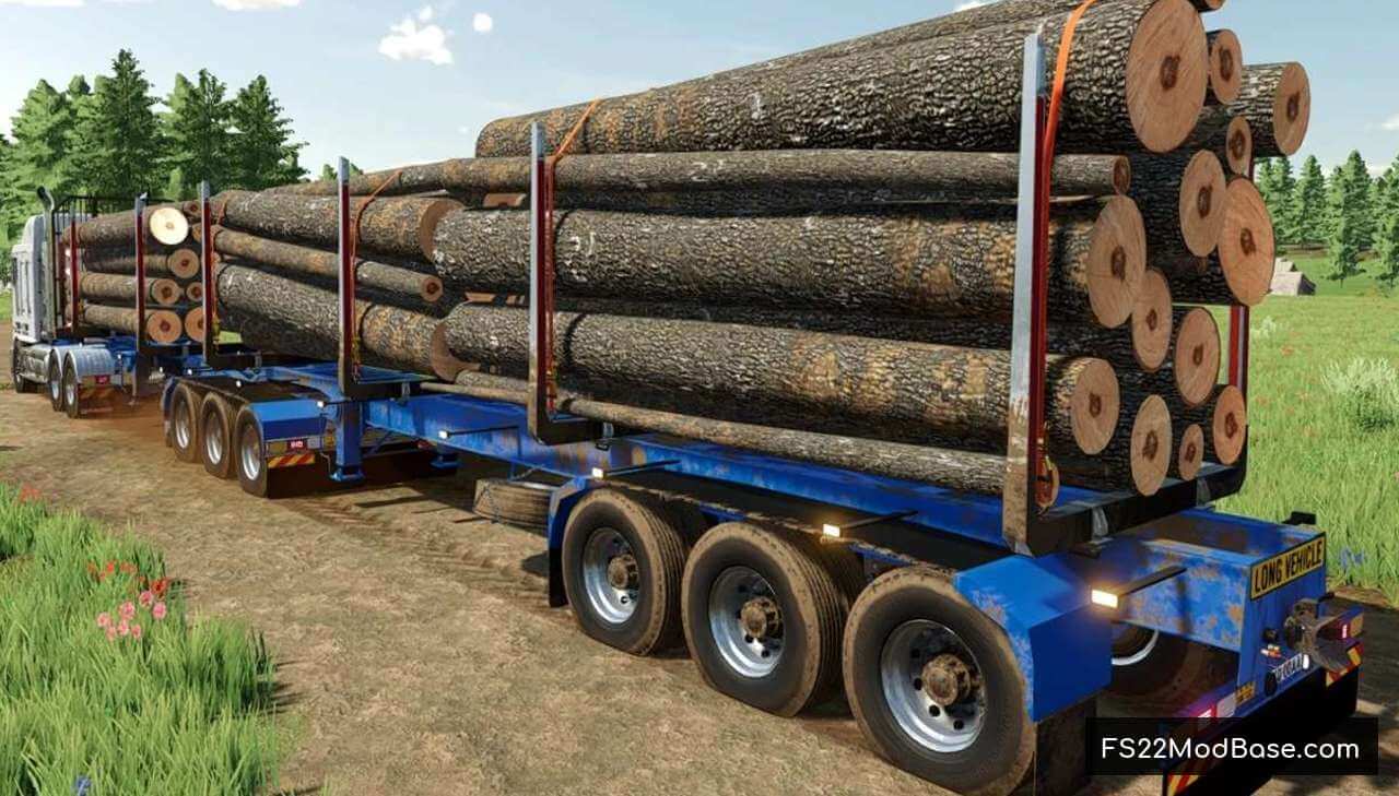 Australian Logging Trailer's