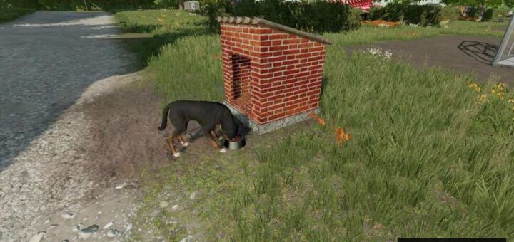 Brick House For Dogs