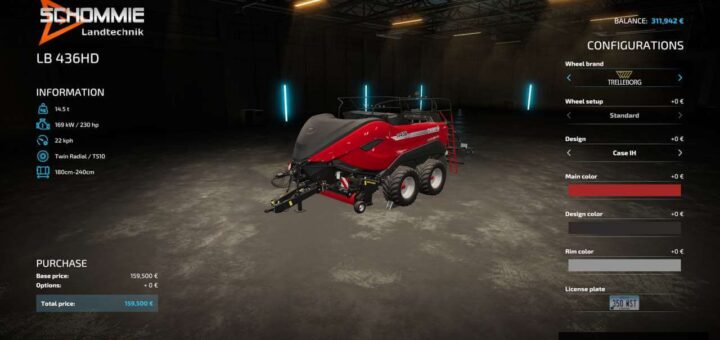 CASEIH LB436HD