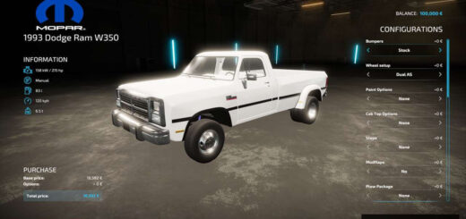 1993 Dodge Ram W350