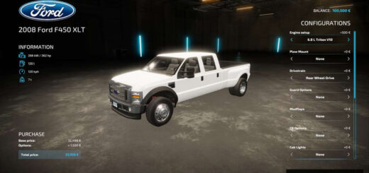 2008 FORD F450 XLT