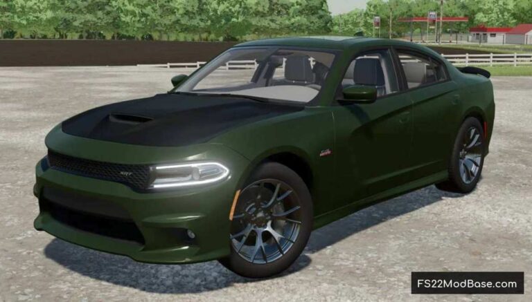 2015 Dodge Charger - Farming Simulator 22 Mod | LS22 Mod | FS22 Mod