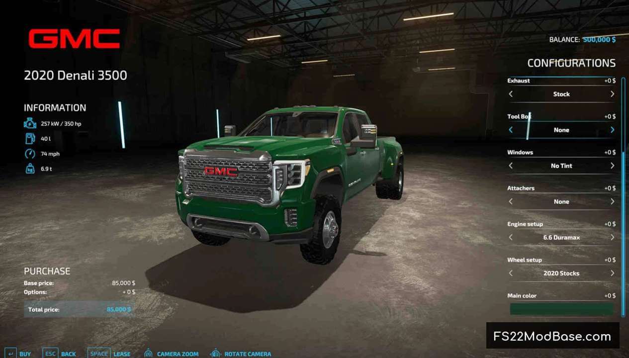 2020 Denali 3500