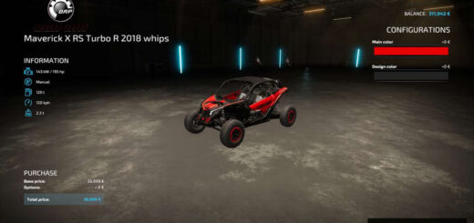 Maverick X RS Turbo R 2018 whips